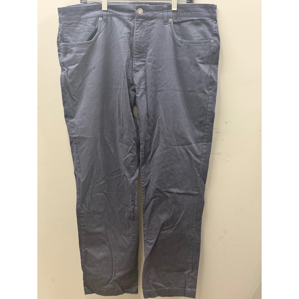 Hickey Freeman Pants Mens 38x30(40x 30) Blue 5 Pocket Trousers Luxury Golf